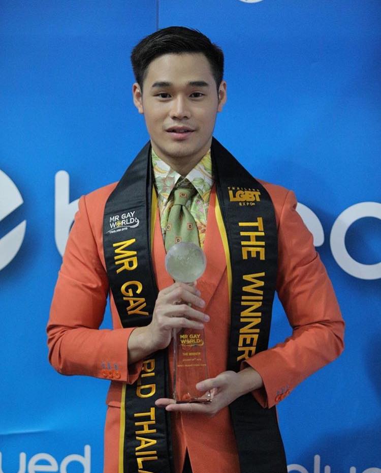 ทอย ภัครพงศ์ ตัวแทน Mr. Gay World Thailand 2018