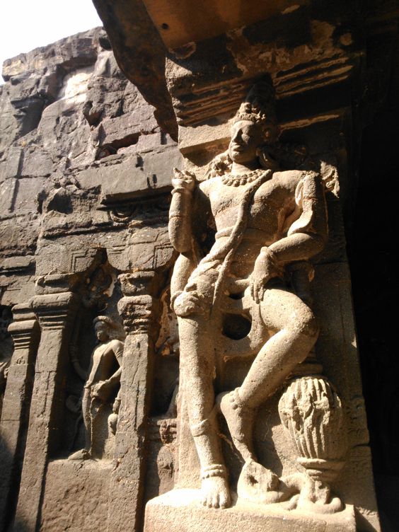 ถ้ำอชันตา (Ajanta Caves) เมืองออรังกาบาด รัฐมหาราษฎร์ ประเทศอินเดีย