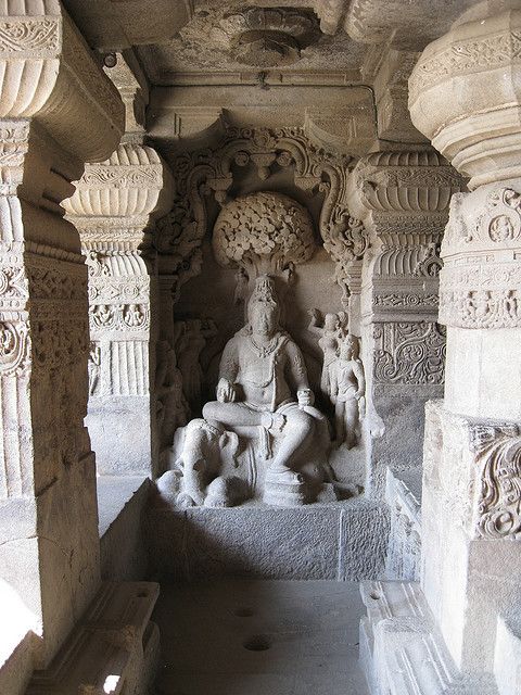ถ้ำอชันตา (Ajanta Caves) เมืองออรังกาบาด รัฐมหาราษฎร์ ประเทศอินเดีย