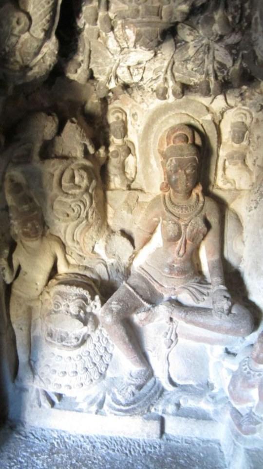 ถ้ำอชันตา (Ajanta Caves) เมืองออรังกาบาด รัฐมหาราษฎร์ ประเทศอินเดีย