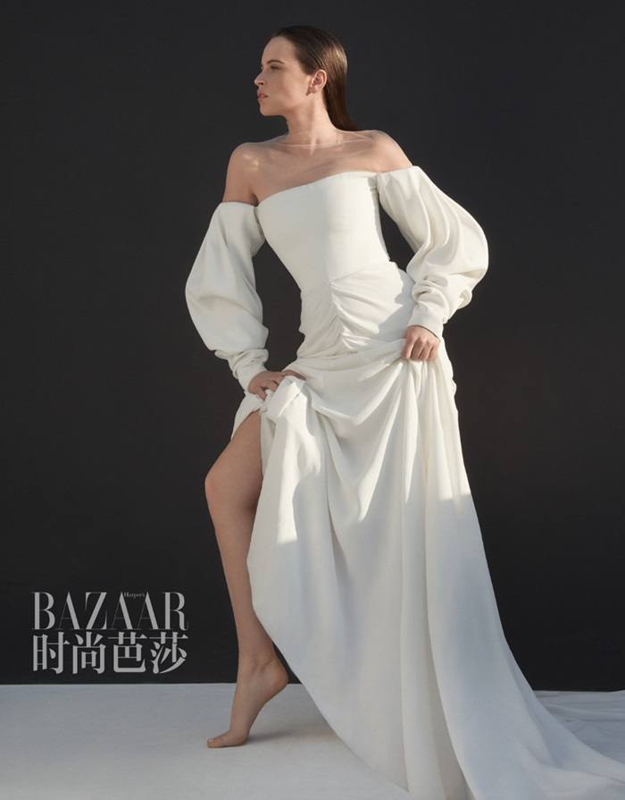 Felicity Jones @ Harper's Bazaar China March 2018