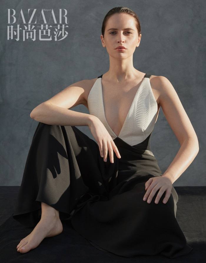 Felicity Jones @ Harper's Bazaar China March 2018
