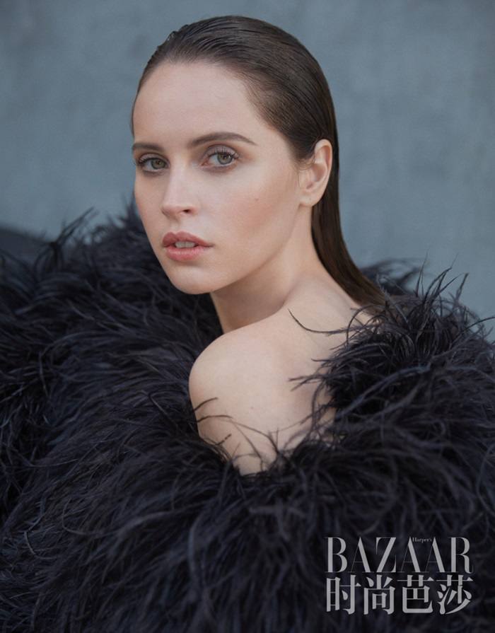 Felicity Jones @ Harper's Bazaar China March 2018