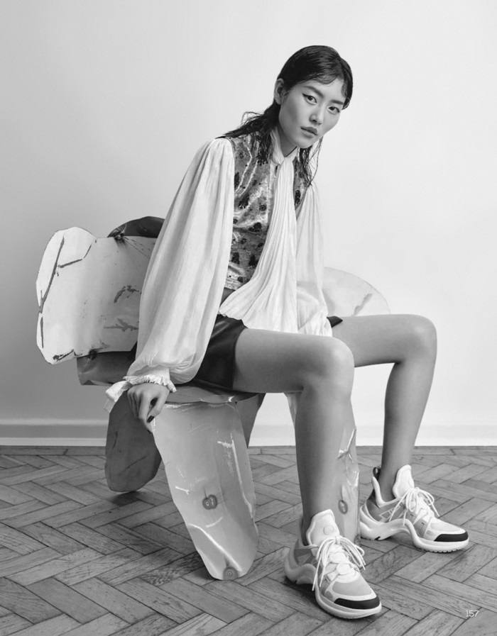 Liu Wen @ Vogue China March 2018