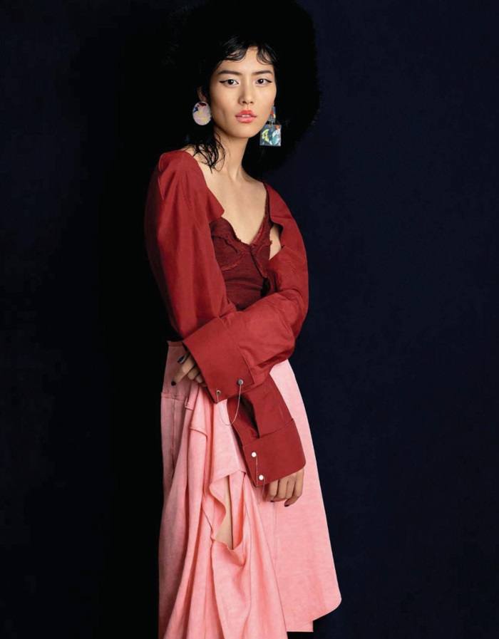 Liu Wen @ Vogue China March 2018