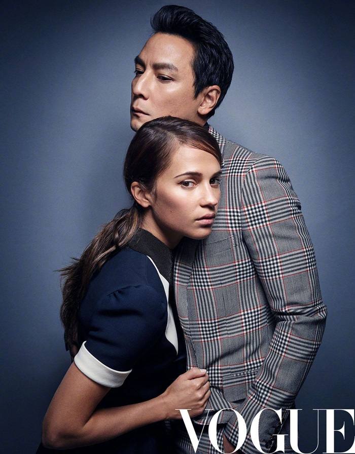 Alicia Vikander & Daniel Wu @ Vogue China April 2018