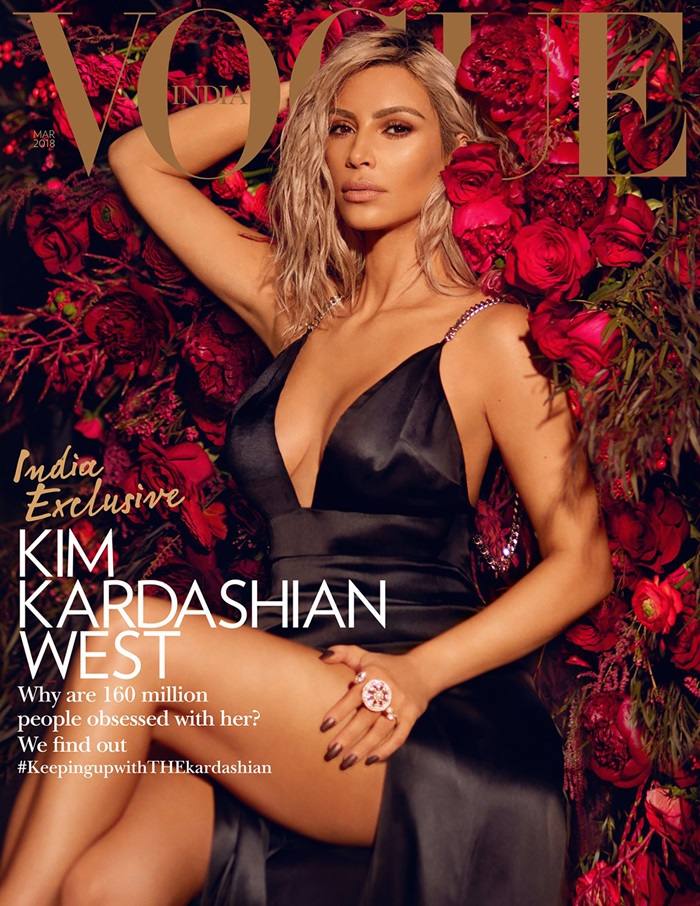 Kim Kardashian West @ Vogue India March 2018