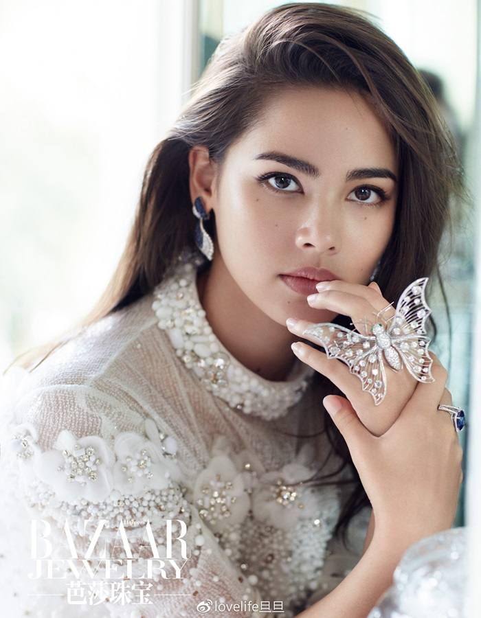 ญาญ่า-อุรัสยา & หนึ่ง สุริยน @ Harper's Bazaar Jewelry China February 2018