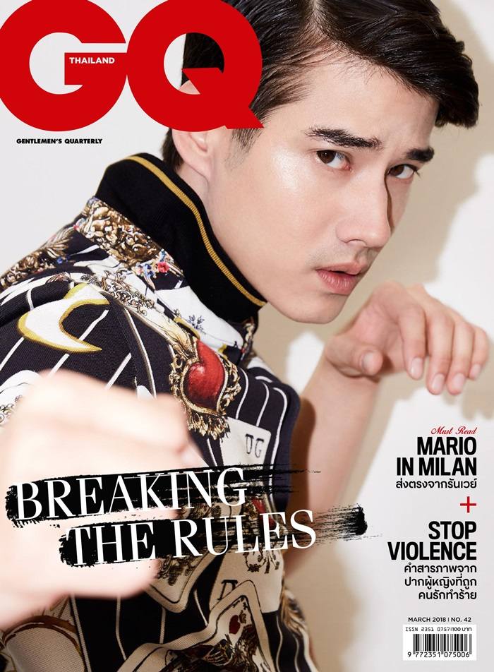 มาริโอ้ @ GQ Thailand no.42 March 2018