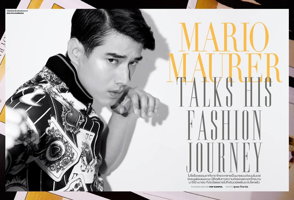 มาริโอ้ @ GQ Thailand no.42 March 2018