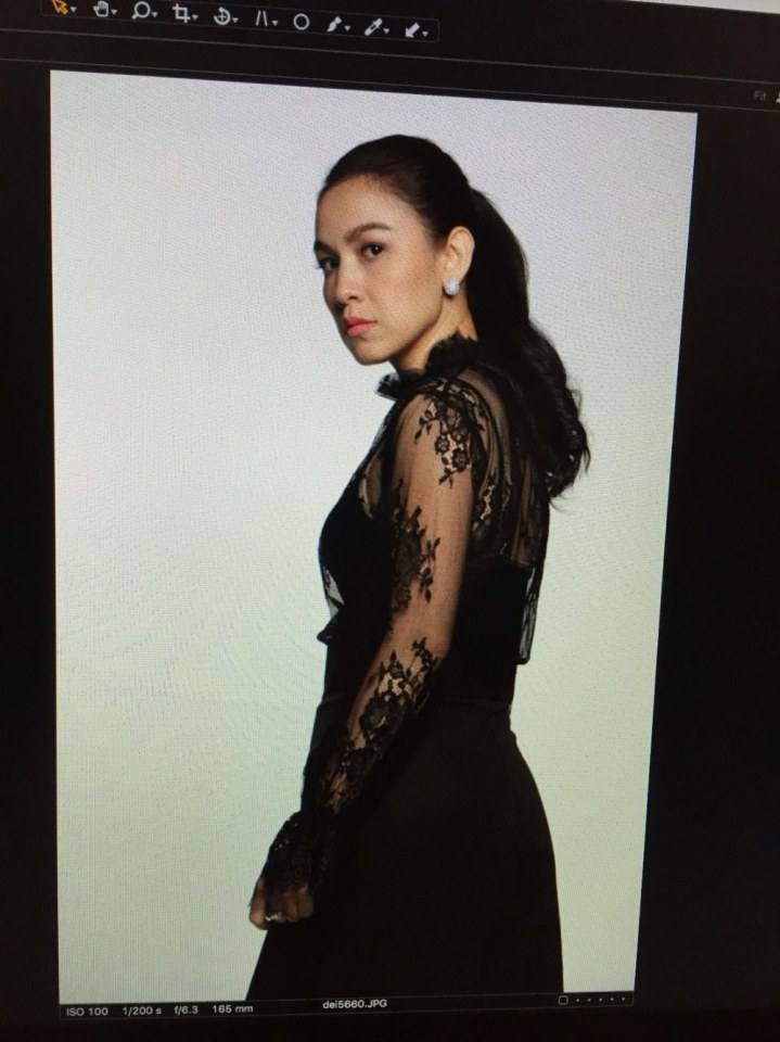 ภาพฟิตติ้งซีรีส์ "Diamond Eyes 2 ตา-สัมผัส-ผี" กบ สุวนันท์ อินเนอร์แรงมาก!!