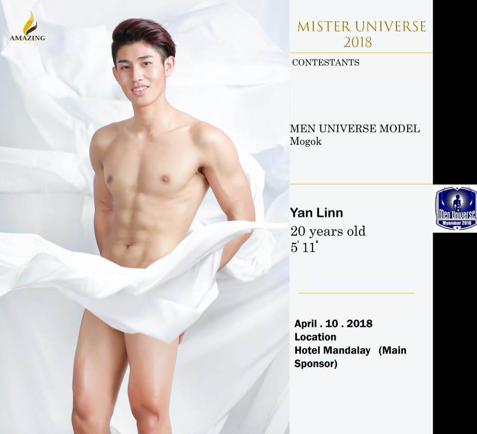 Men Universe Model Myanmar