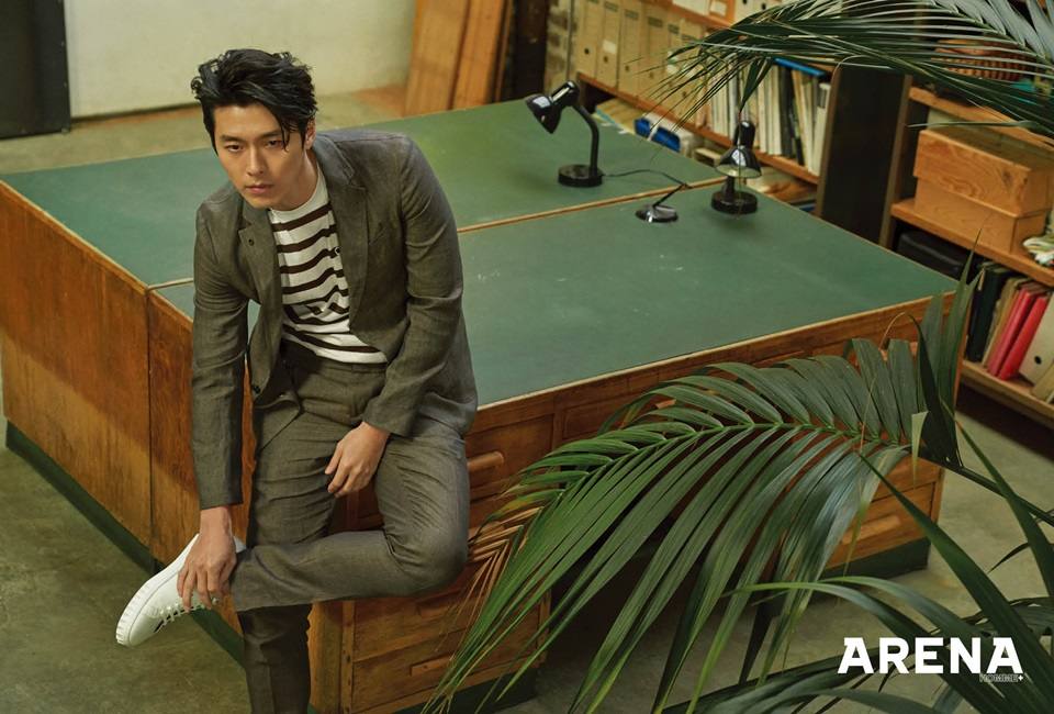 Hyun Bin @ Arena Homme+Korea April 2018