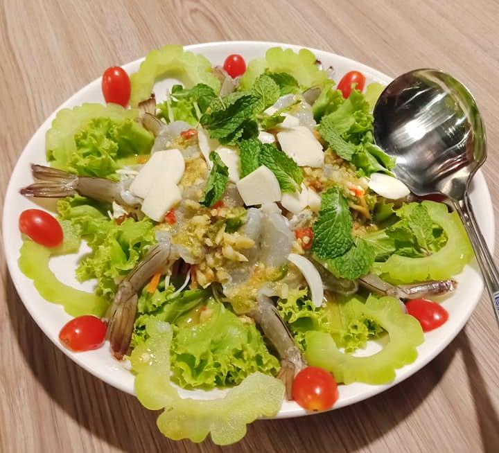 กุ้งแช่น้ำปลา ร้านอรีส พุทธมณฑลสาย5