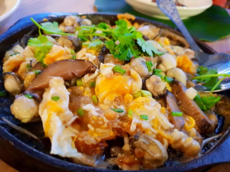 ออส่วนกระทะร้อน