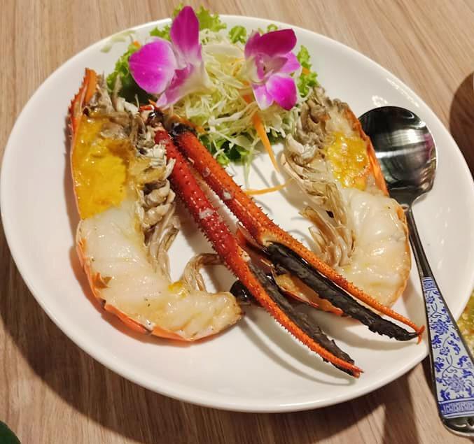 กุ้งเผา ร้านอรีส พุทธมณฑลสาย5