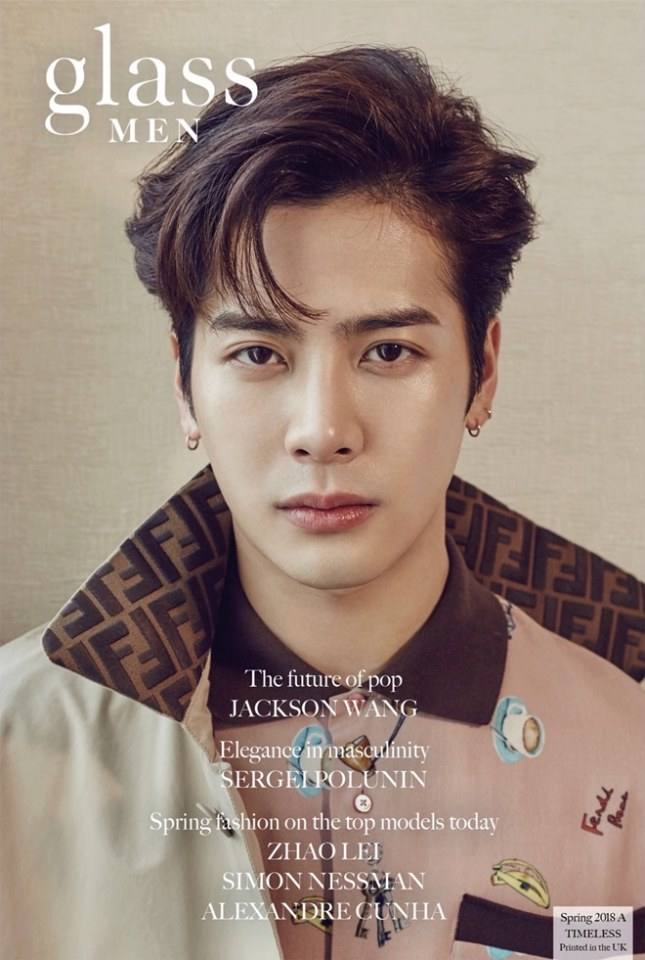 Jackson Wang @ Glass Men Spring 2018