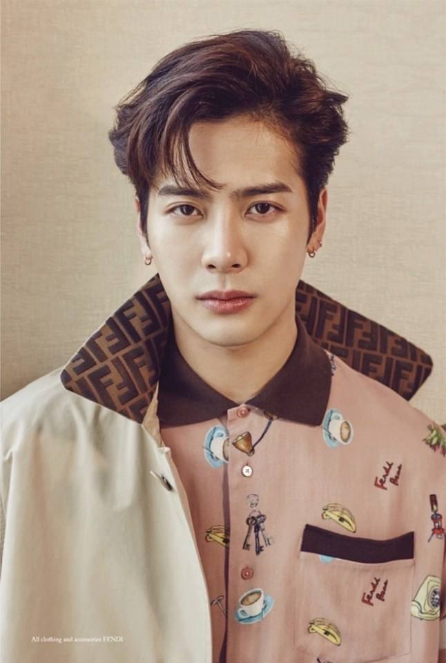 Jackson Wang @ Glass Men Spring 2018