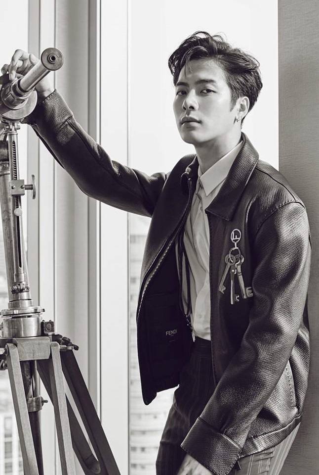 Jackson Wang @ Glass Men Spring 2018