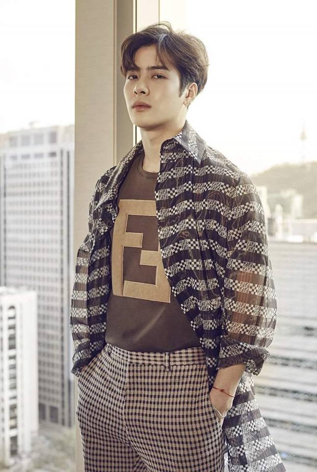 Jackson Wang @ Glass Men Spring 2018