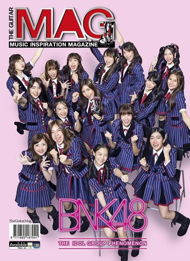 BNK48 @ The Guitar Magazine no.529 April 2018