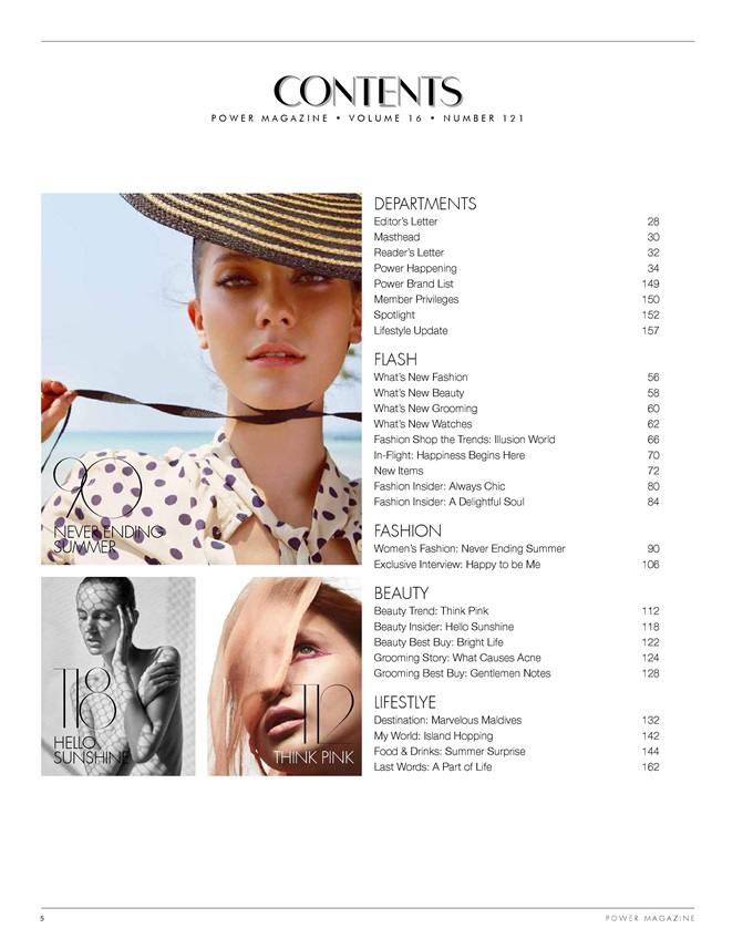 มารีญา พูลเลิศลาภ @ Power Magazine issue 121 April-May 2018