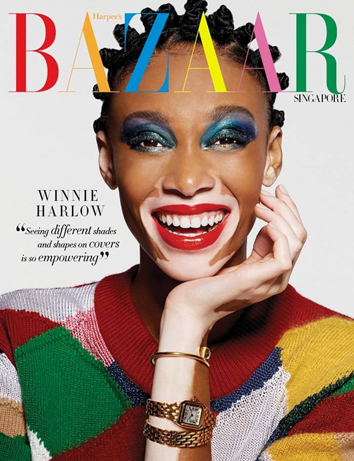 Winnie Harlow @ Harper's Bazaar Singapore May 2018