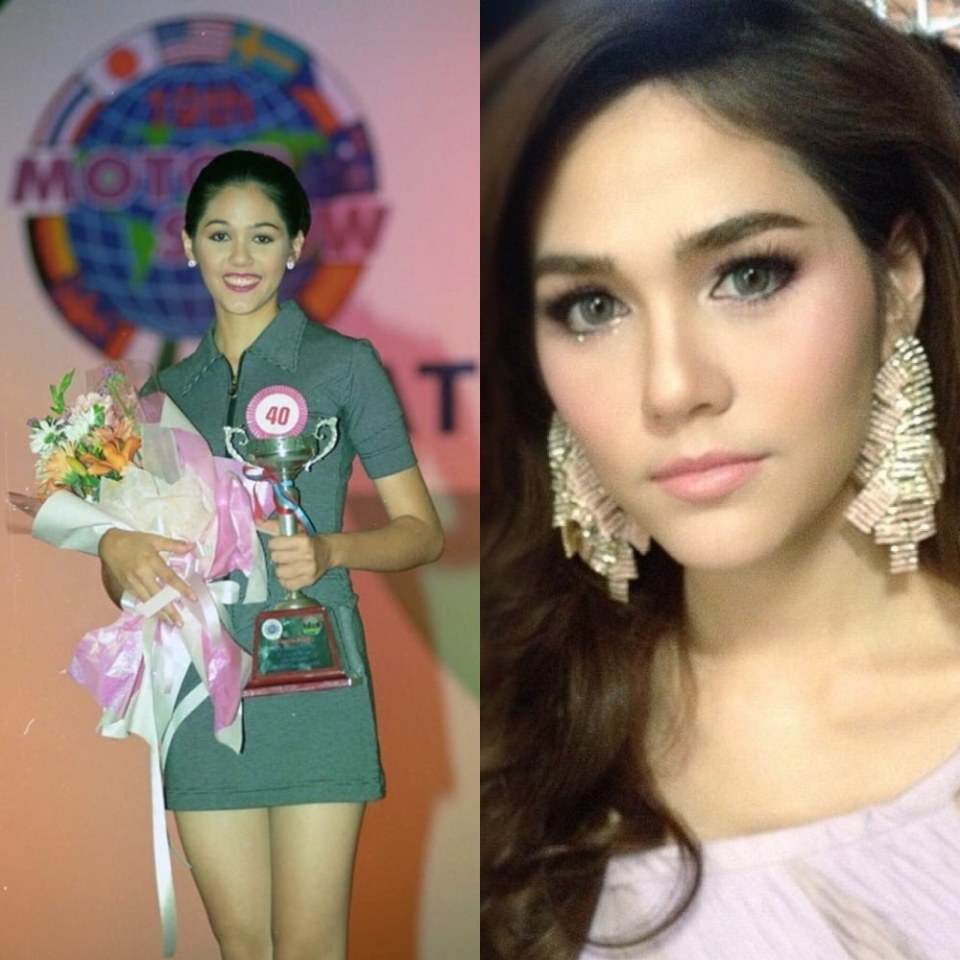 ชมพู่ อารยาตอนประกวดมิสมอเตอร์โชว์ปี1998(2541)โดยคนที่ได้ตำแหน่งในปีนั้นคือเข็ม รุจิรา ช่วยเกื้อ