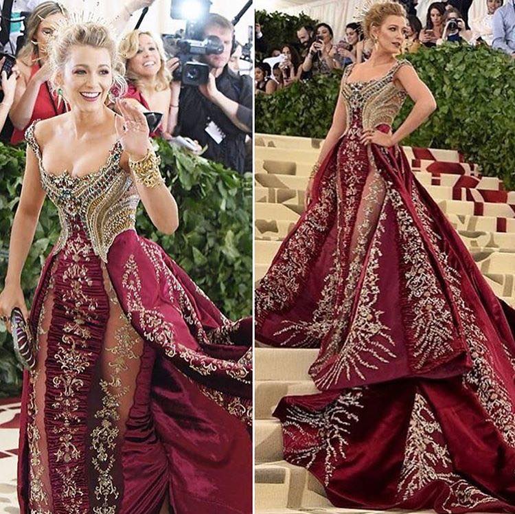 ชุดสวยงาน Met gala2018 (1)