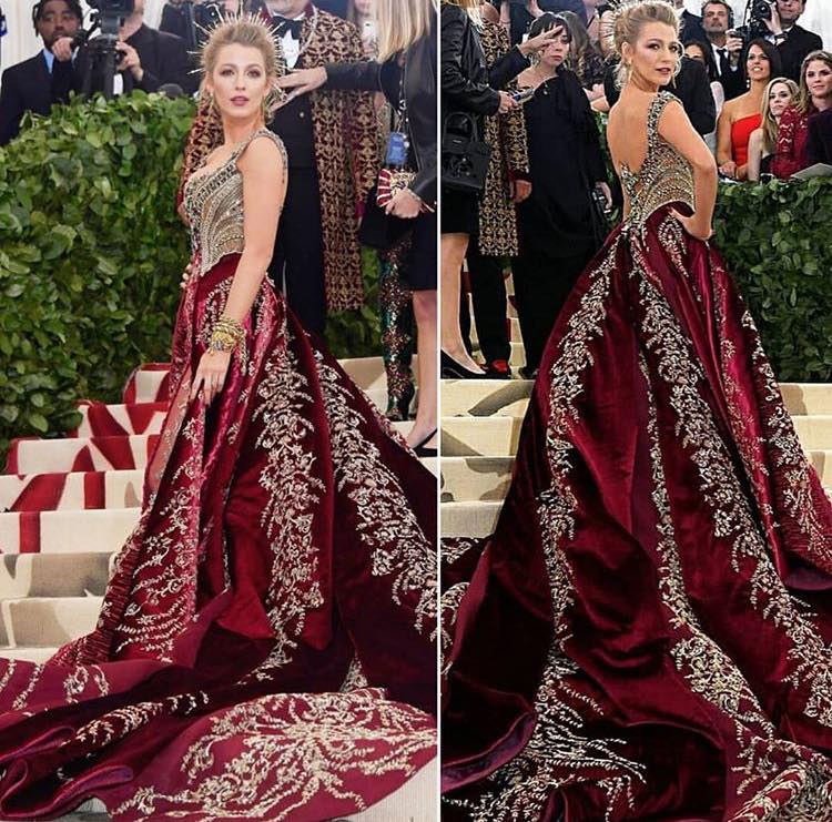ชุดสวยงาน Met gala2018 (1)