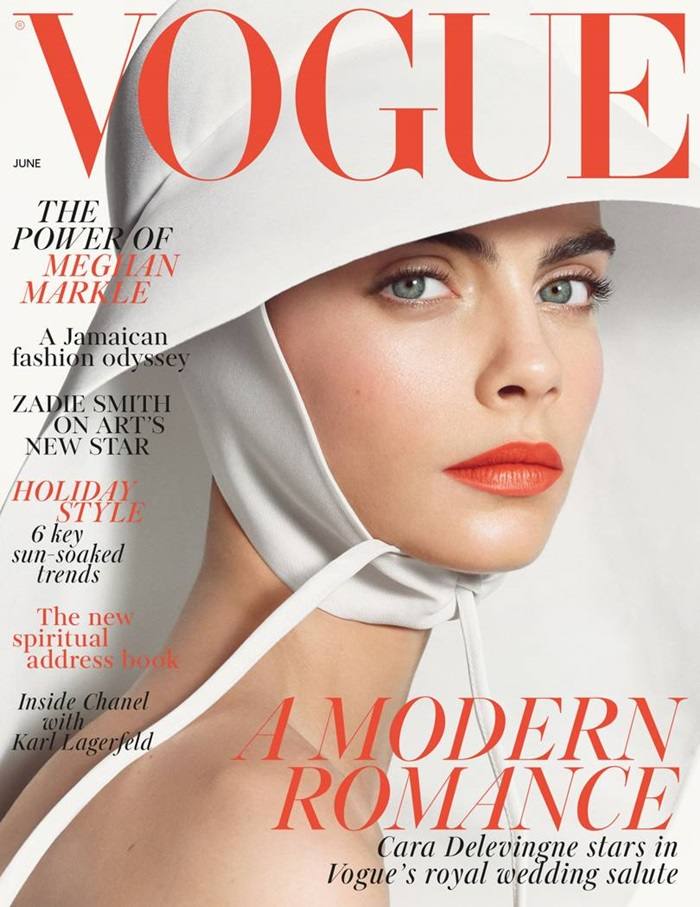Cara Delevingne @ Vogue UK June 2018