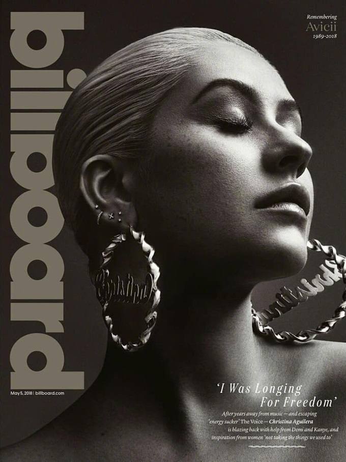 Christina Aguilera @ Billboard Magazine May 2018