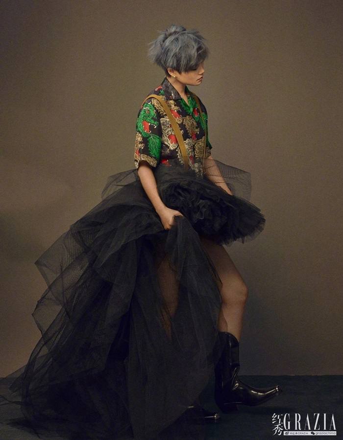 Li YuChun @ Grazia China May 2018