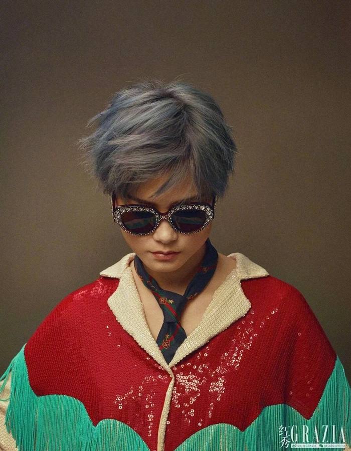 Li YuChun @ Grazia China May 2018