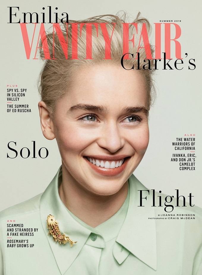 Emilia Clarke @ Vanity Fair Summer 2018