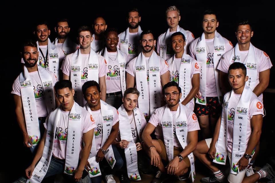 ตัวแทนหนุ่มไทย เข้าประกวด  MR. GAY WORLD 2018 ที่ แอฟาริกาใต้