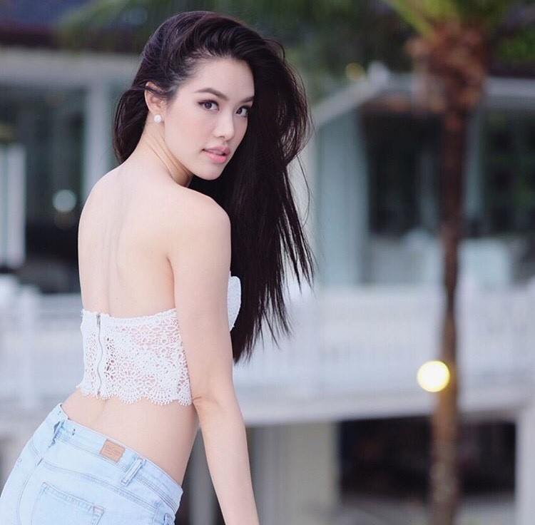 เกรซ กาญเกล้า ด้วยเศียรเกล้า นางมีส่วนสูง 175 ซม.