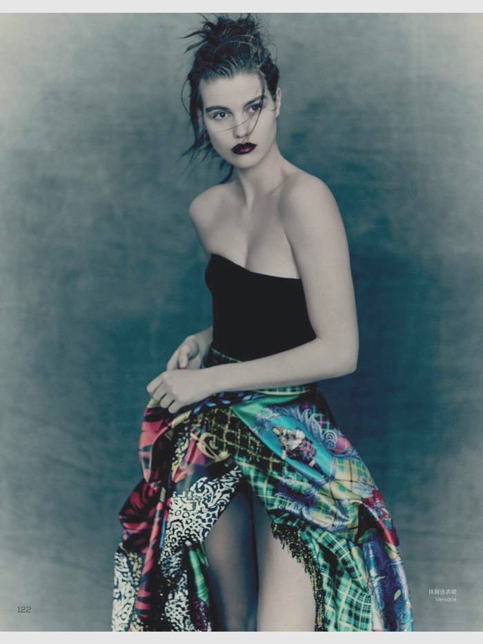 Hu Ge & Luna Bijl @ Vogue China June 2018