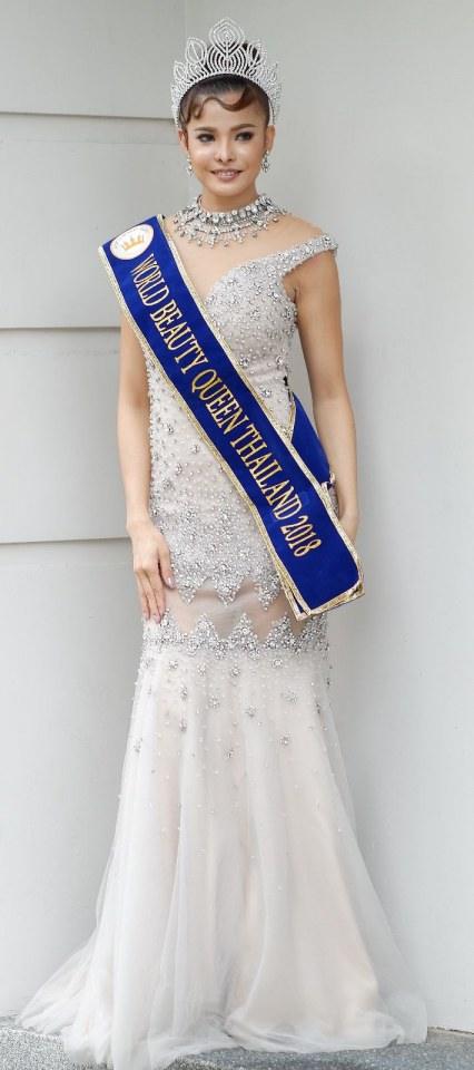 ความสวยของน้องท๊อฟฟี่ อาทิตยา ตะพาบน้ำ  Miss world beauty queen thailand 2018