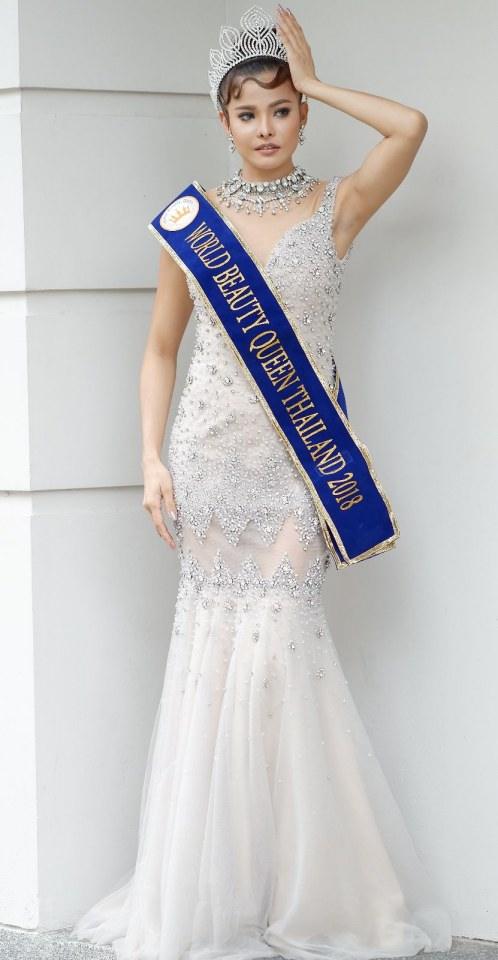 ความสวยของน้องท๊อฟฟี่ อาทิตยา ตะพาบน้ำ  Miss world beauty queen thailand 2018