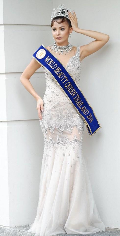 ความสวยของน้องท๊อฟฟี่ อาทิตยา ตะพาบน้ำ  Miss world beauty queen thailand 2018