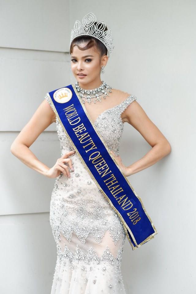 ความสวยของน้องท๊อฟฟี่ อาทิตยา ตะพาบน้ำ  Miss world beauty queen thailand 2018