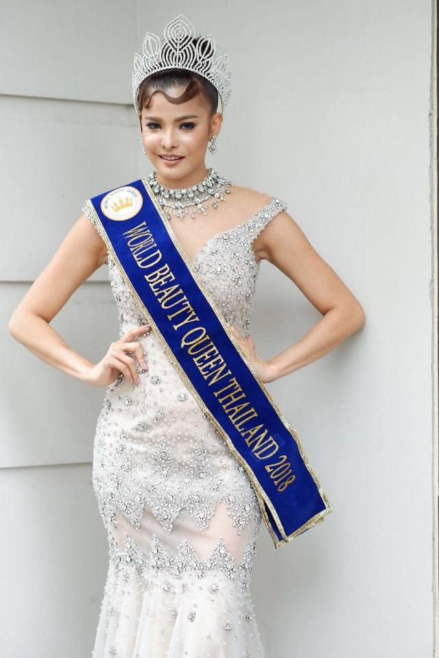 ความสวยของน้องท๊อฟฟี่ อาทิตยา ตะพาบน้ำ  Miss world beauty queen thailand 2018