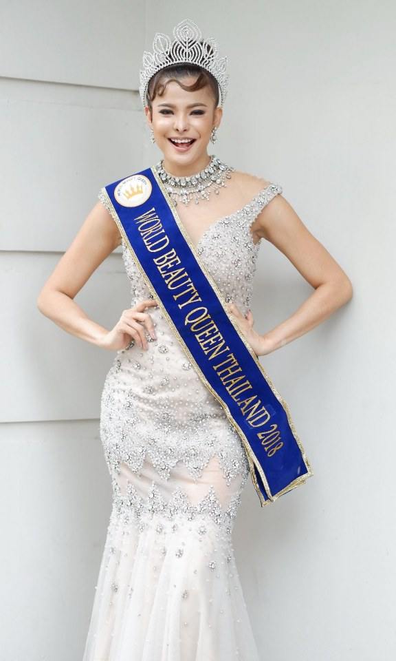 ความสวยของน้องท๊อฟฟี่ อาทิตยา ตะพาบน้ำ  Miss world beauty queen thailand 2018
