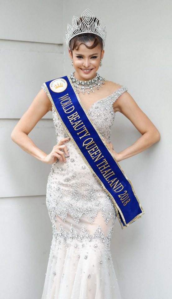 ความสวยของน้องท๊อฟฟี่ อาทิตยา ตะพาบน้ำ  Miss world beauty queen thailand 2018