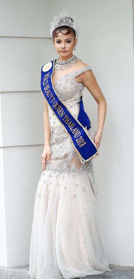 ความสวยของน้องท๊อฟฟี่ อาทิตยา ตะพาบน้ำ  Miss world beauty queen thailand 2018