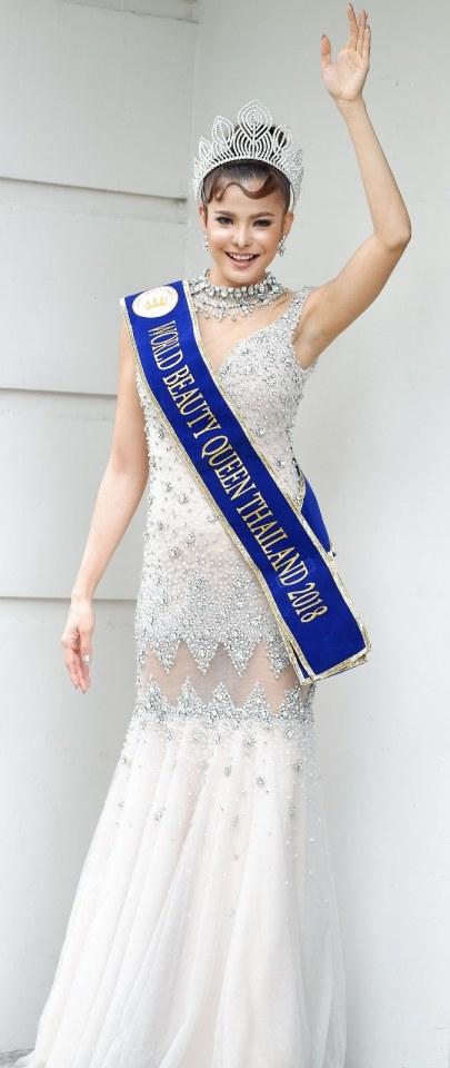 ความสวยของน้องท๊อฟฟี่ อาทิตยา ตะพาบน้ำ  Miss world beauty queen thailand 2018
