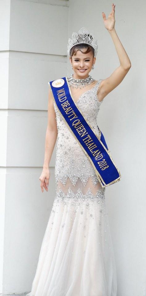 ความสวยของน้องท๊อฟฟี่ อาทิตยา ตะพาบน้ำ  Miss world beauty queen thailand 2018