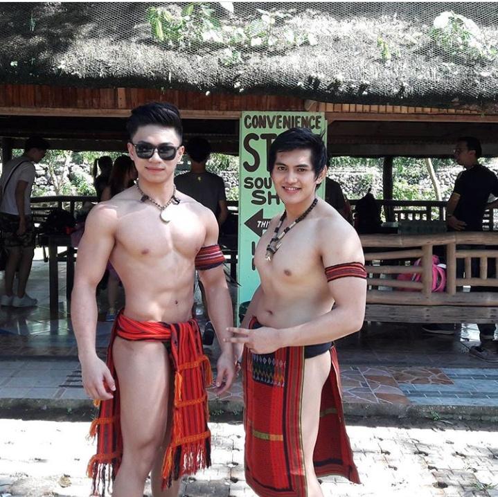 หนุ่มหล่อในเทศกาล Panagbenga