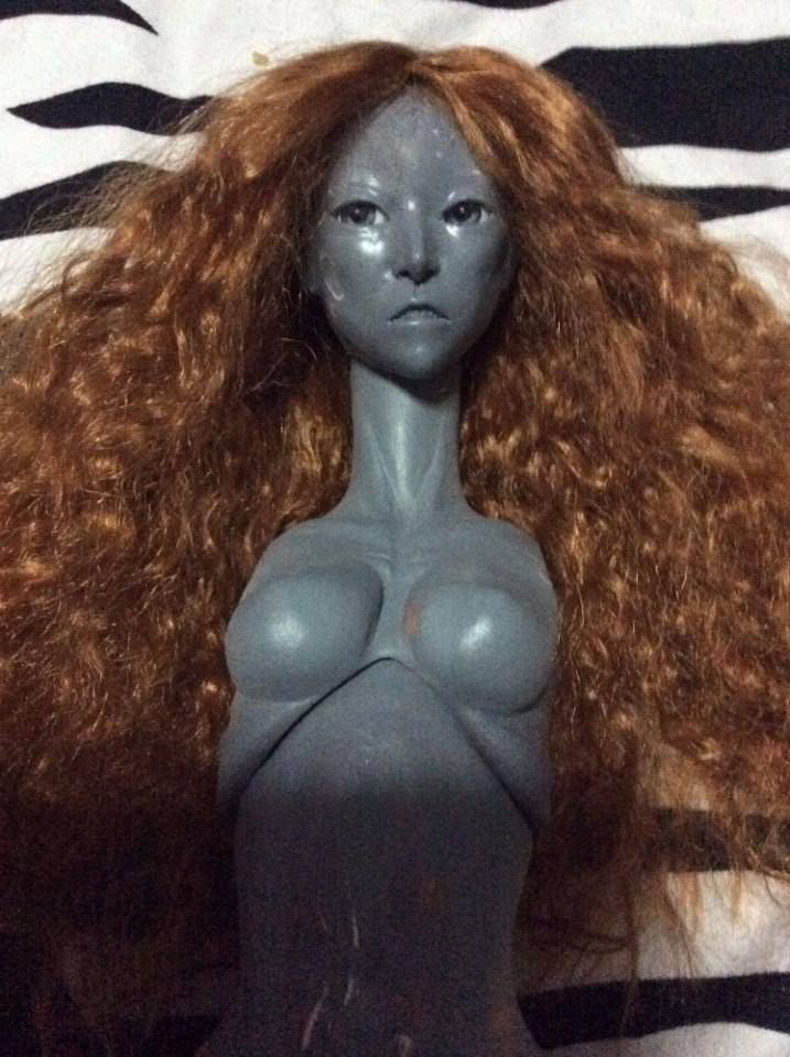 bjd project 2-1 ปั้นและพ้นสีรองพื้น